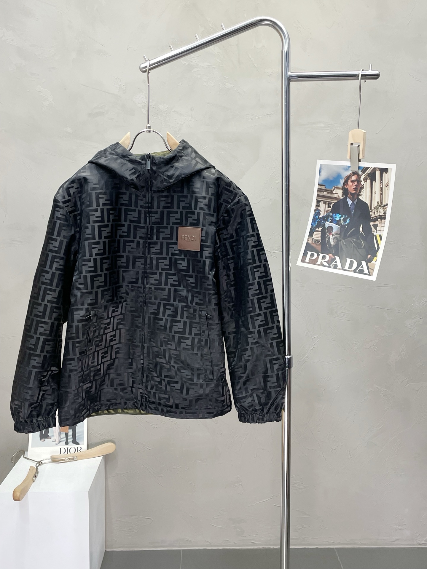 Fendi Unisex Jacket Size M-XXXL