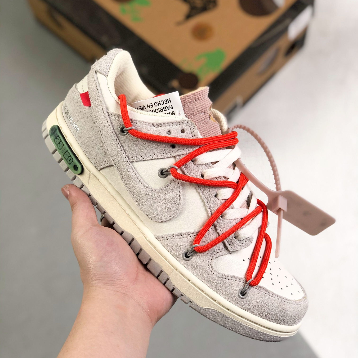 Nike Dunk Low x OFF White Top Sneakers  Gr. 36-45