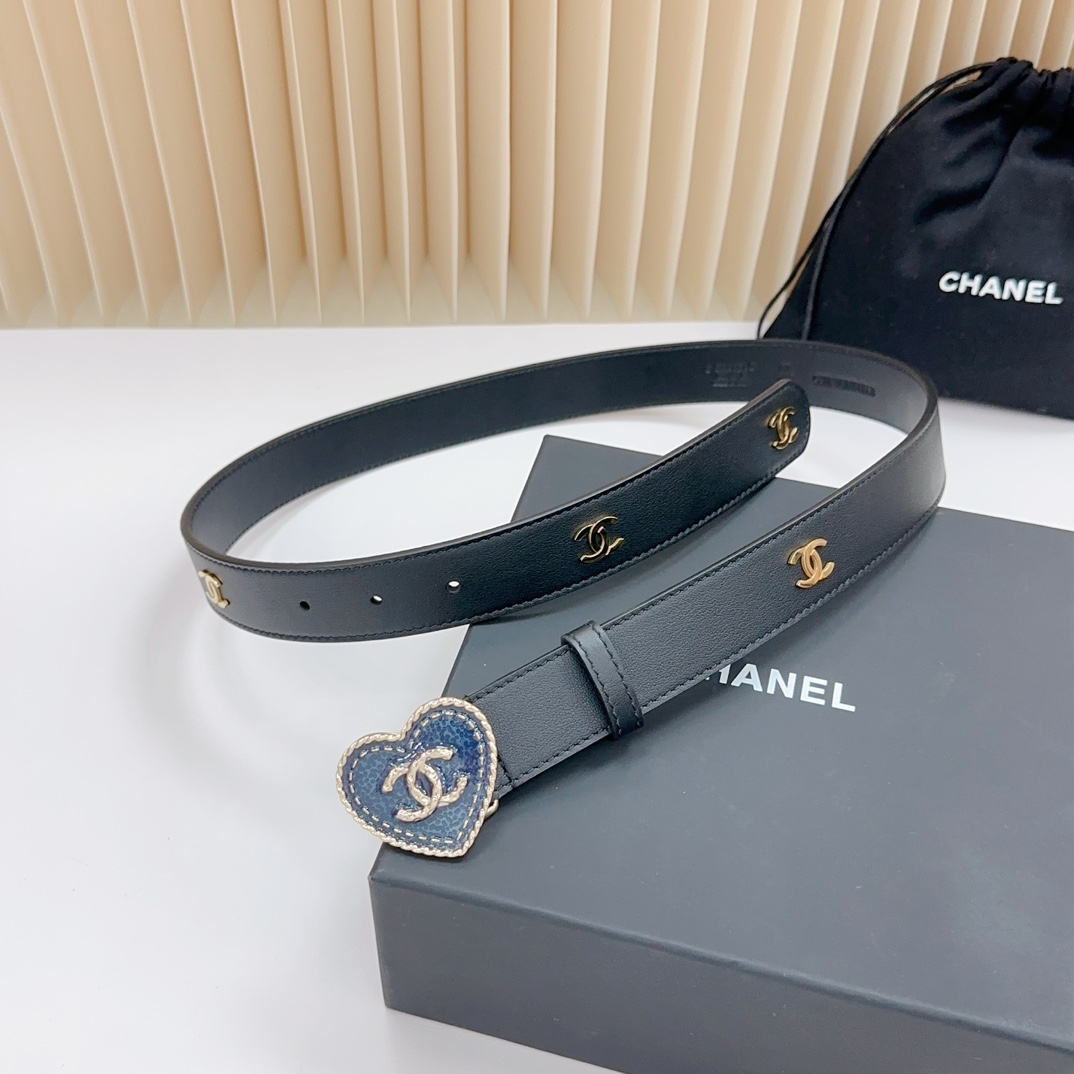 Chanel Women Belt Width 3cm