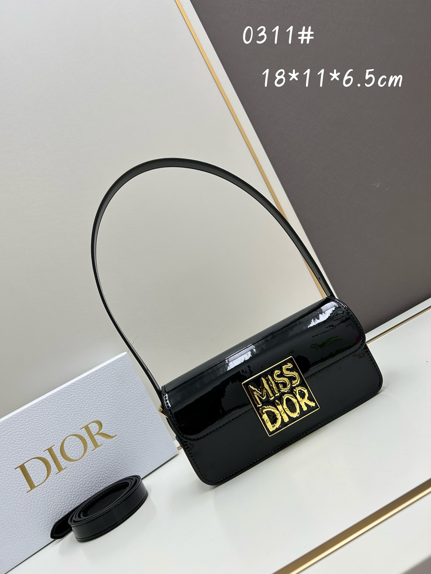 Dior Miss New Women Shoulder Bags Size 18*6.5*11cm