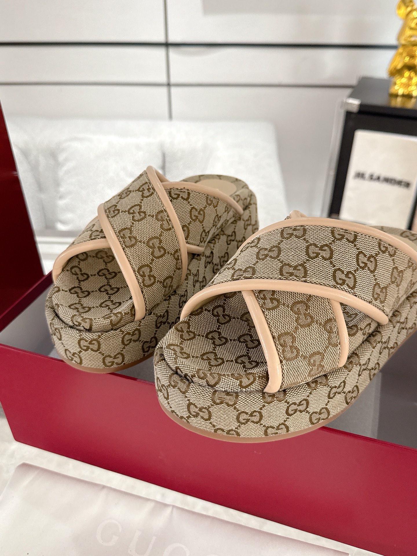 Gucci Platform Sandal Slippers Size 36-44