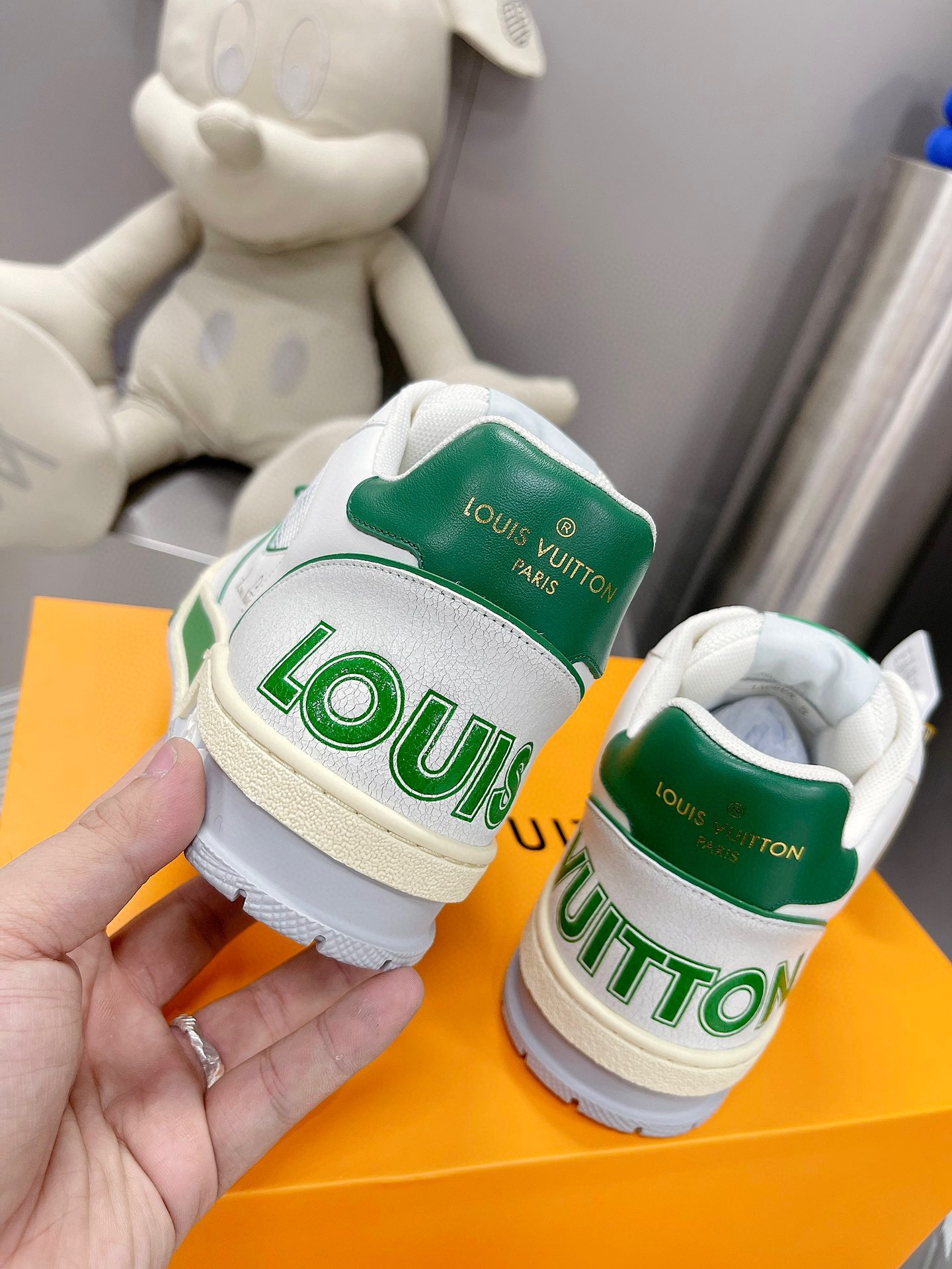 Louis Vuitton LV Trainer Velcro Strap Sneaker Size 36-46