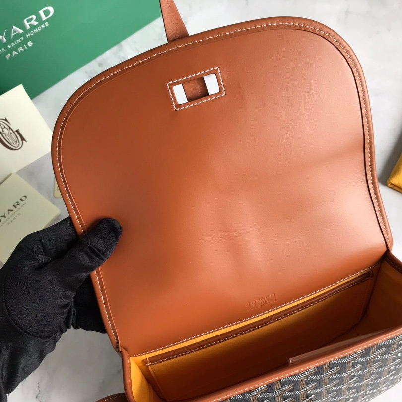 Goyard Belvedere Shoulder Bags for Men Size 22*16*7cm