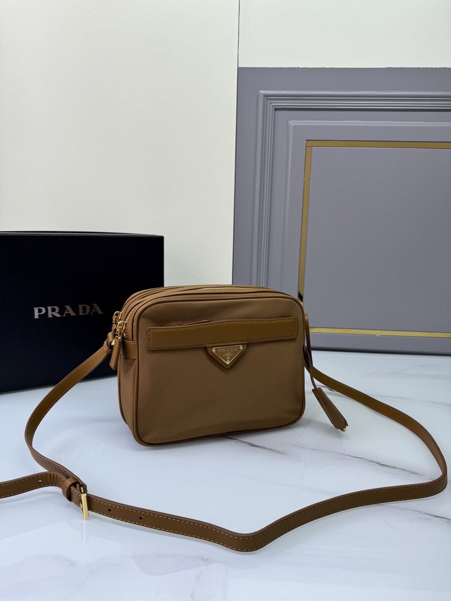 Prada 1BH218 Re-Edition 1978 Re-Nylon Shoulder Bags Size 21*17*8cm`