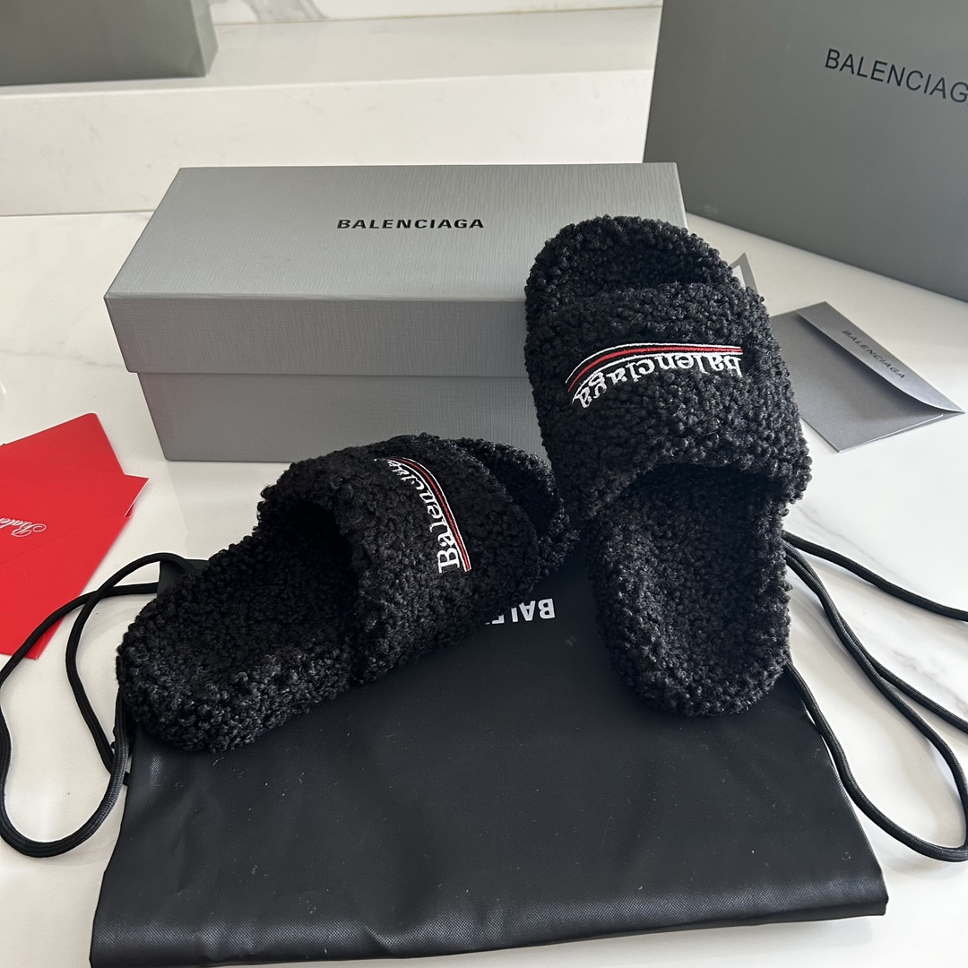 Balenciaga 23FW New Winter Slippers Size 35-41