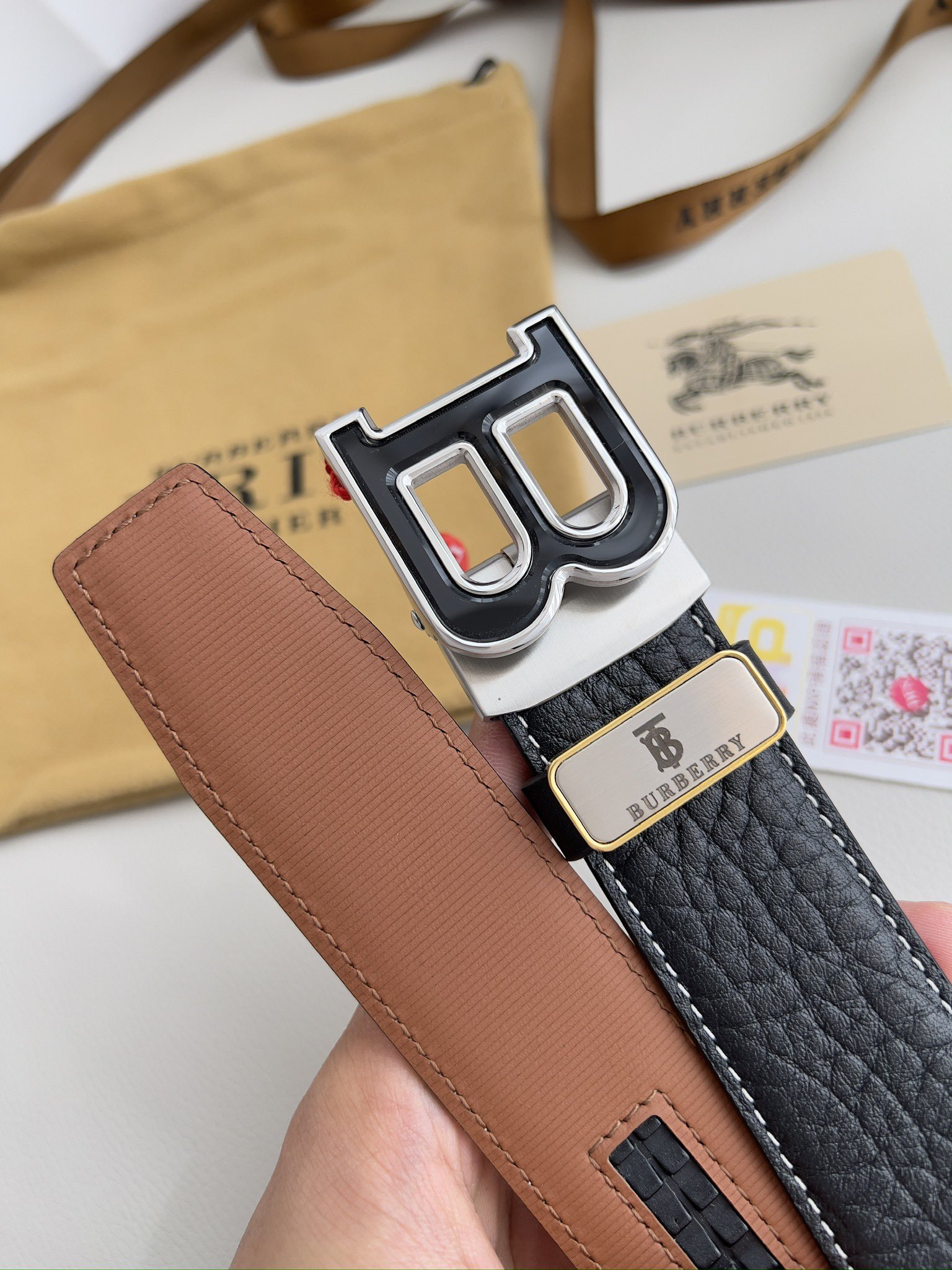 UGG Burberry Men Belt Width 3.5cm