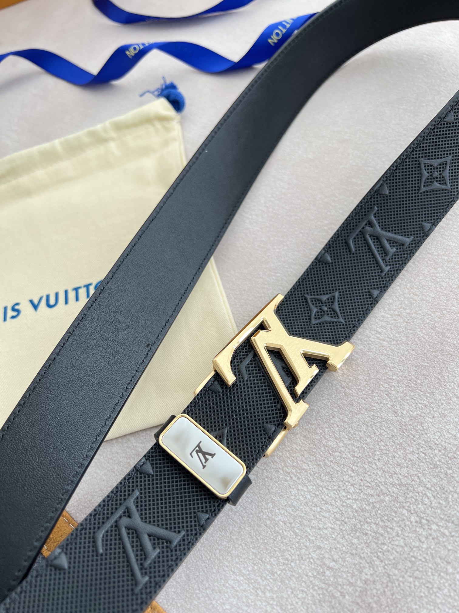 Louis Vuitton Men Belt Width 3.5cm