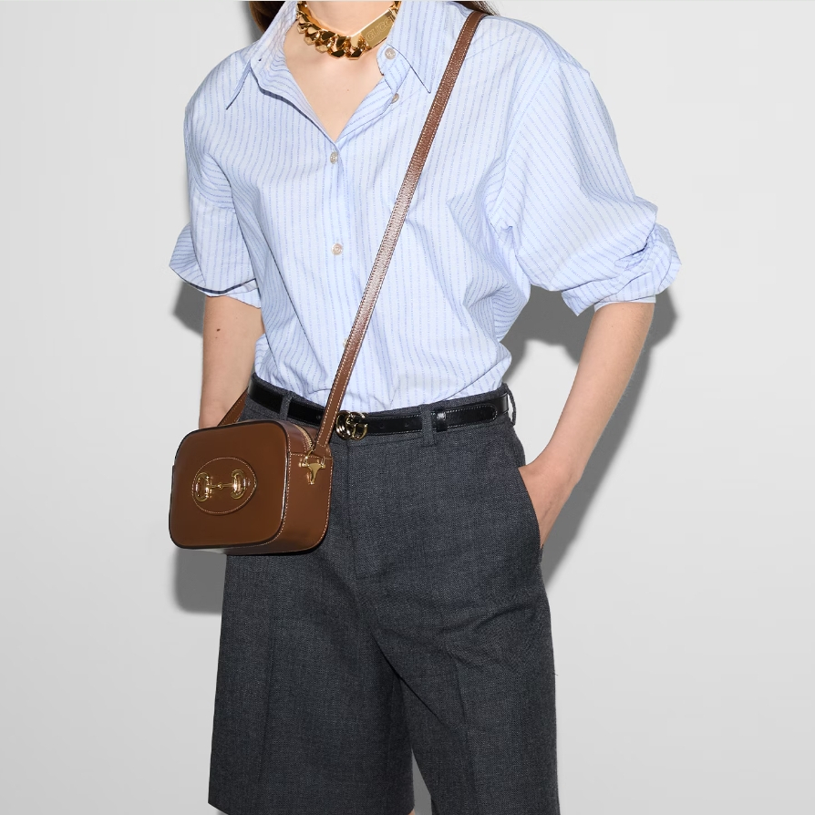 Gucci Kleine Gucci Horsebit 1955 Shoulder Bags 20*13*6cm