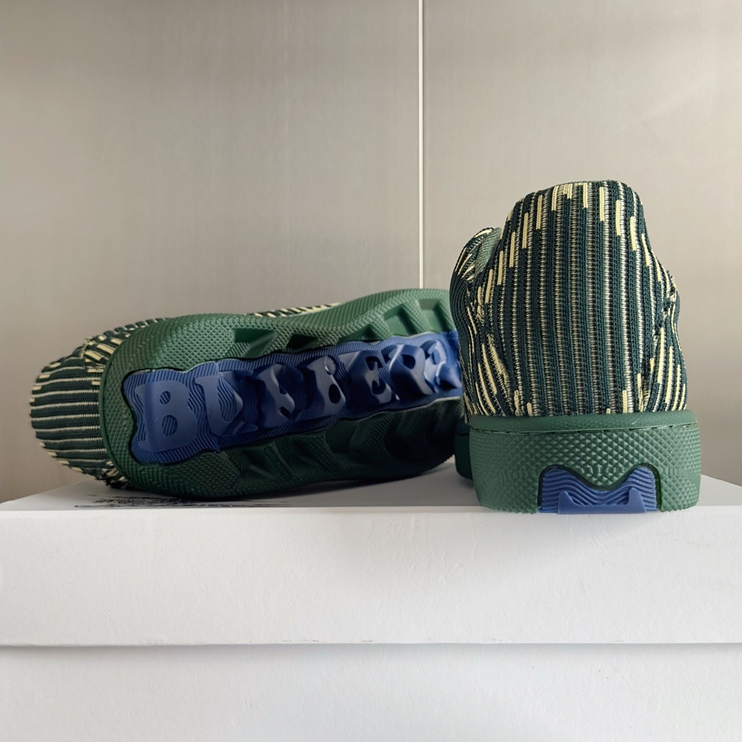 Burberry 2024 New Check Knit Box Sneaker Size 36-45