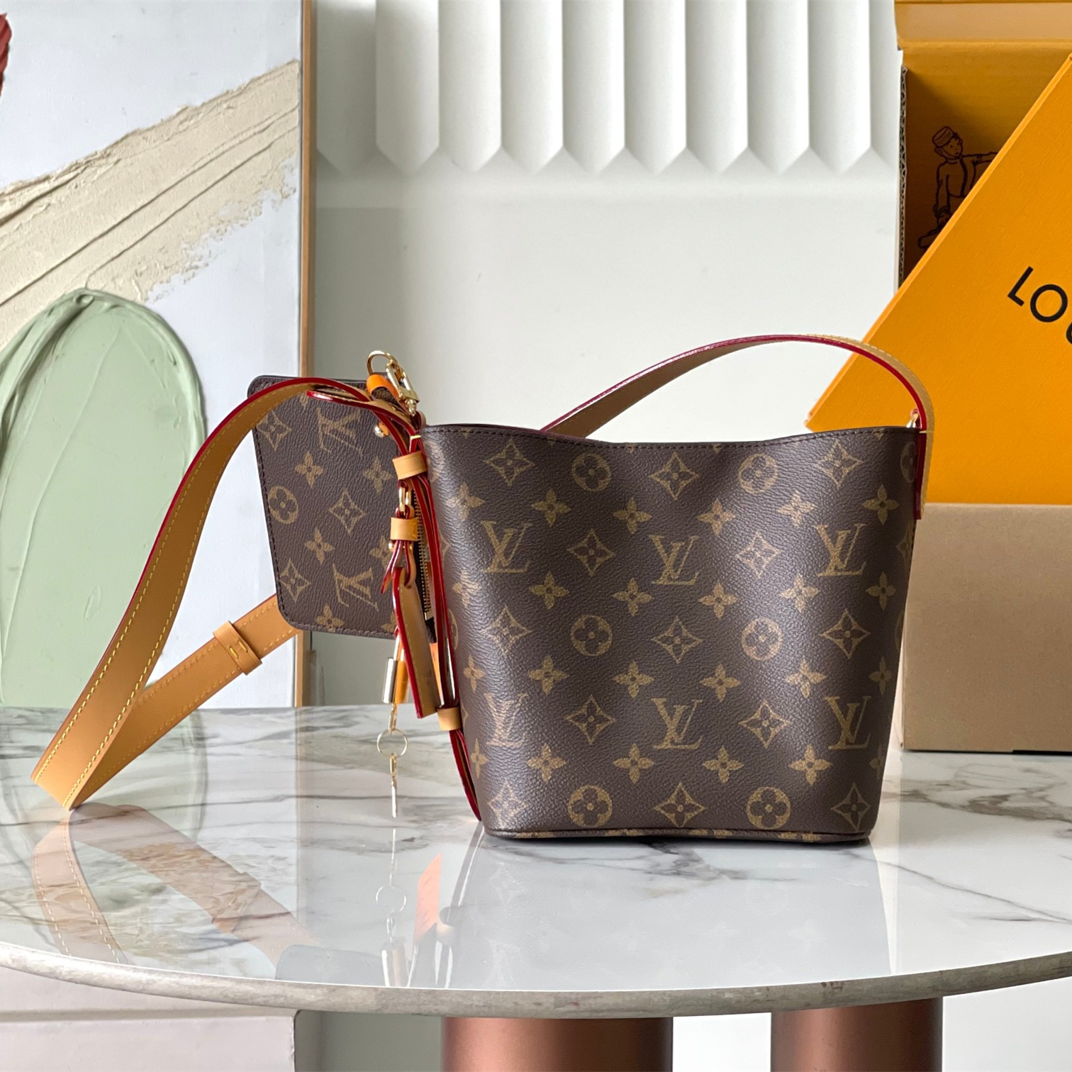 Louis Vuitton M12925 Women Shoulder Bags Size 16*18*12cm