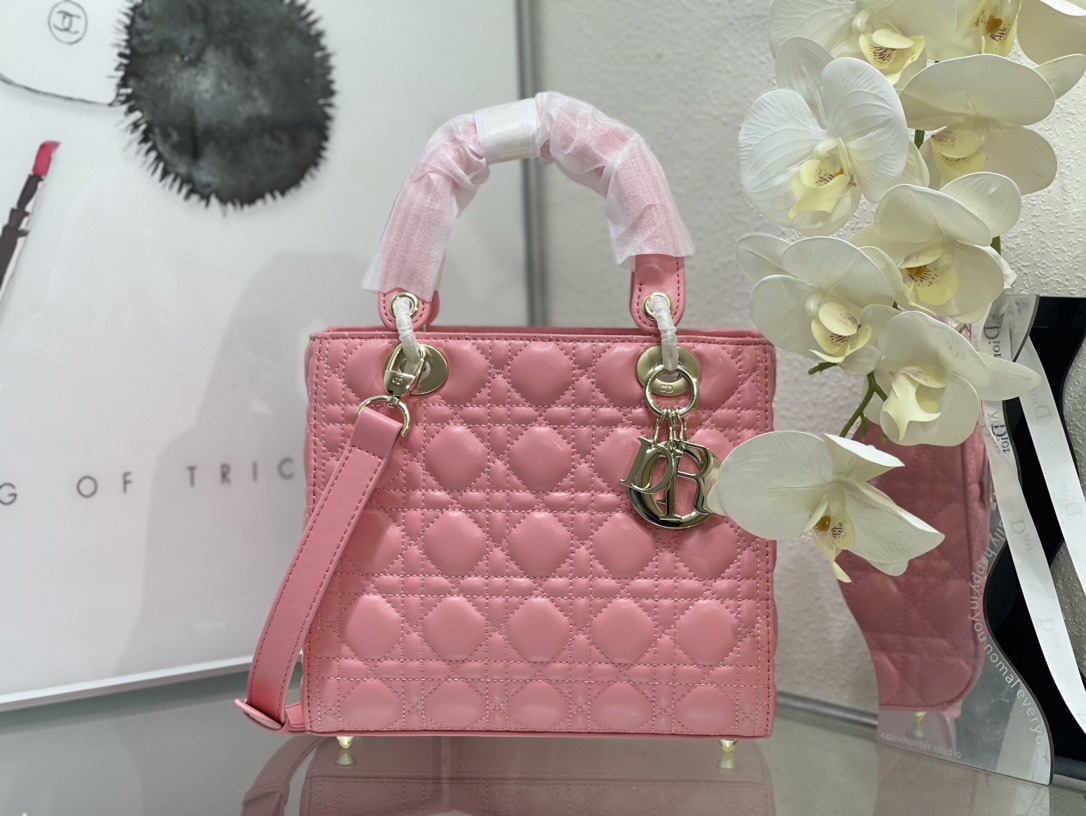 Dior Lady Women Shoulder Bags 24*20*11cm