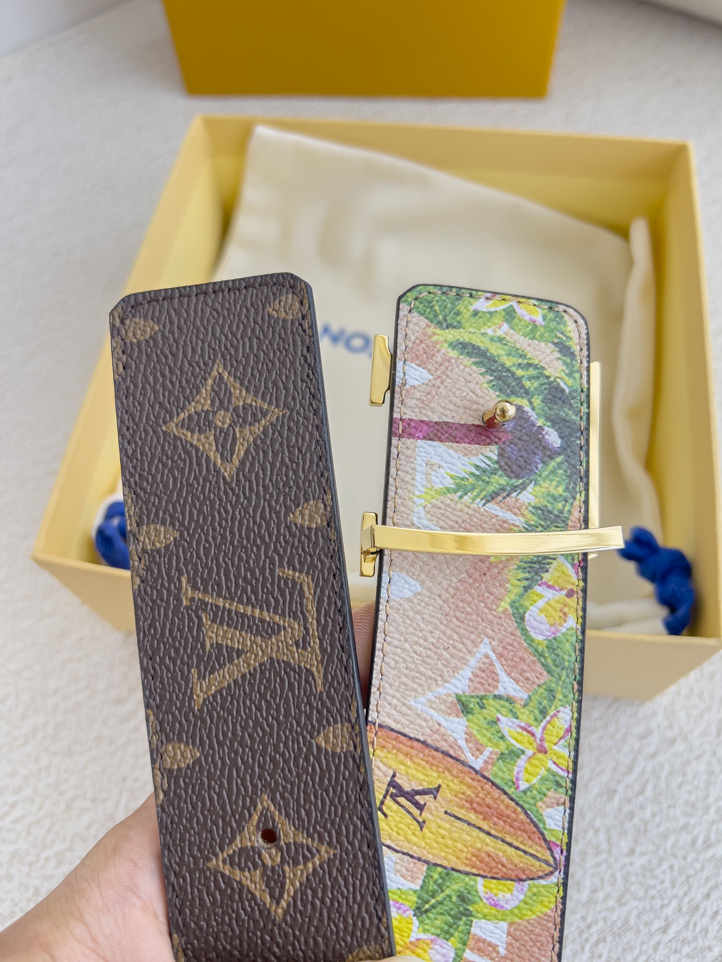 Louis Vuitton Men Belt Width 3.8cm