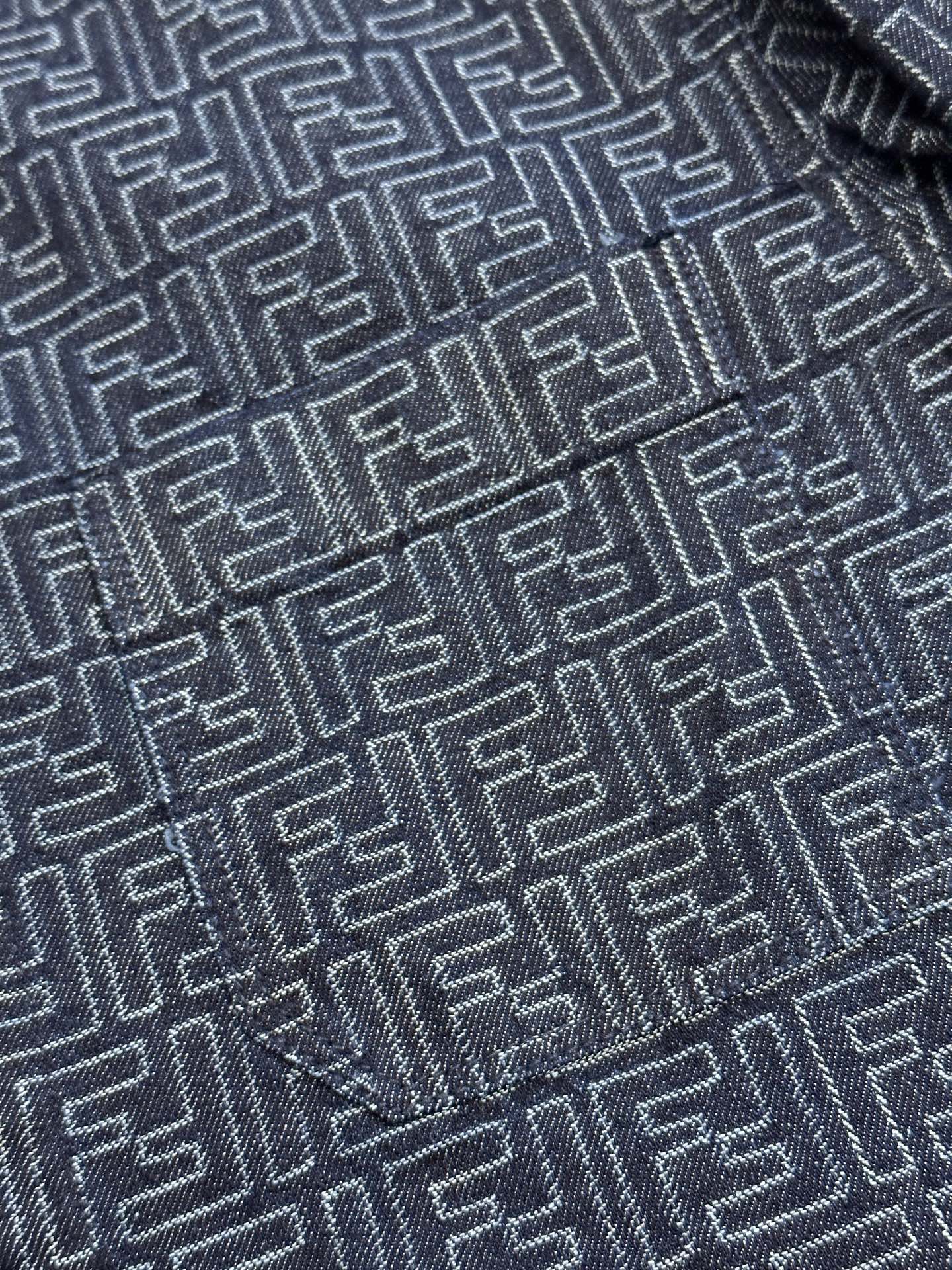 Fendi New Denim Jacket Size S-XL