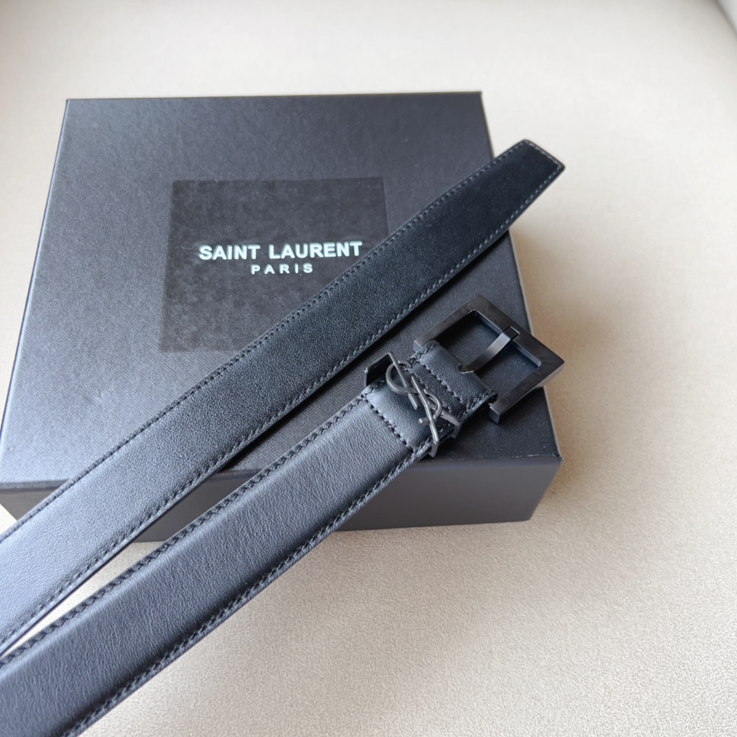 YSL Women Belt Width 3cm