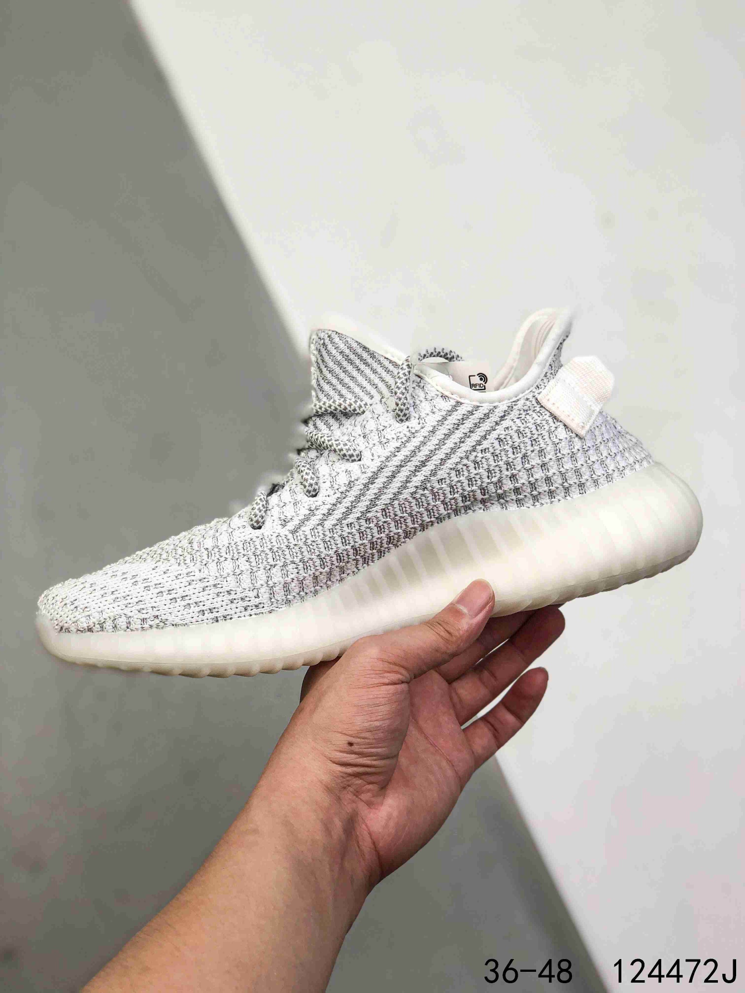 Yeezy 350 Boost 350 V2 Mens/Women Sneakers Shoes Gray 36 - 45
