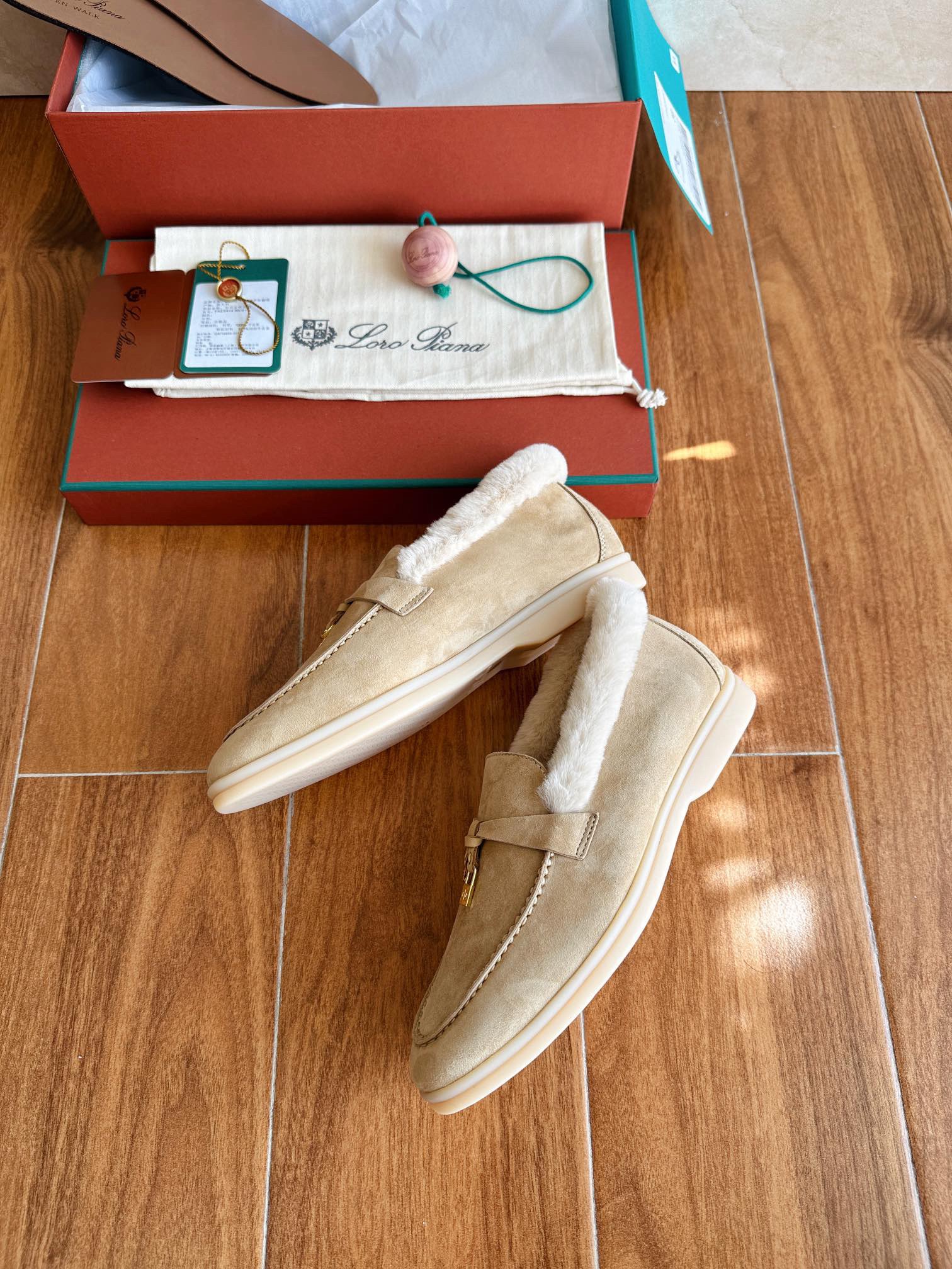 Loro Piana Unisex Loafers Size 36-46