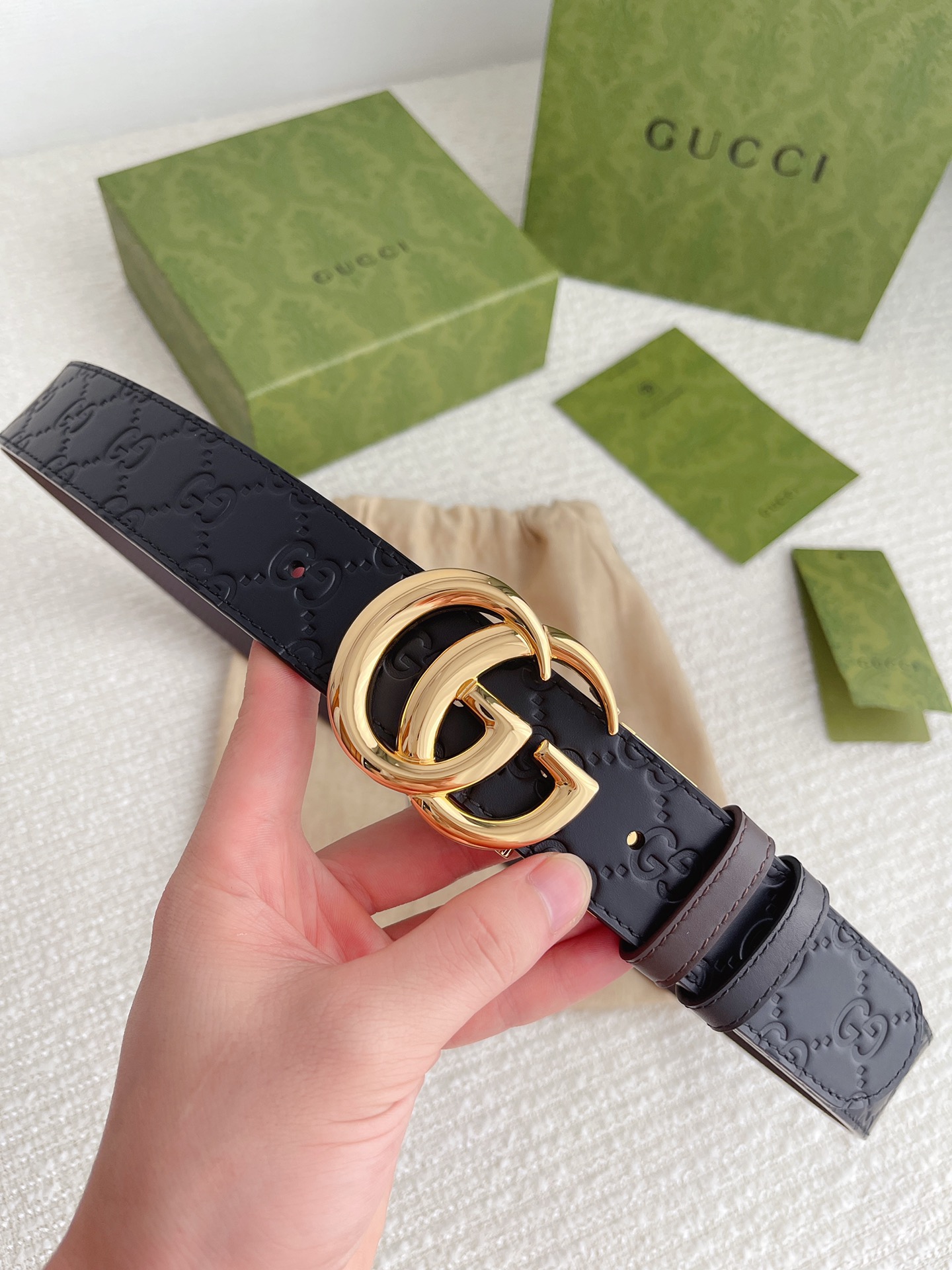 Gucci Men Belt Width 3.8cm