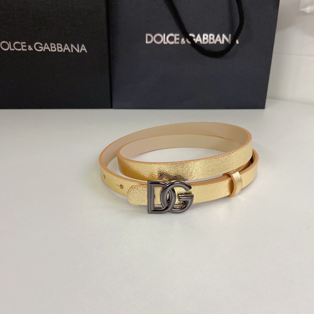 Dolce Gabbana Women Belt Width 1.5cm