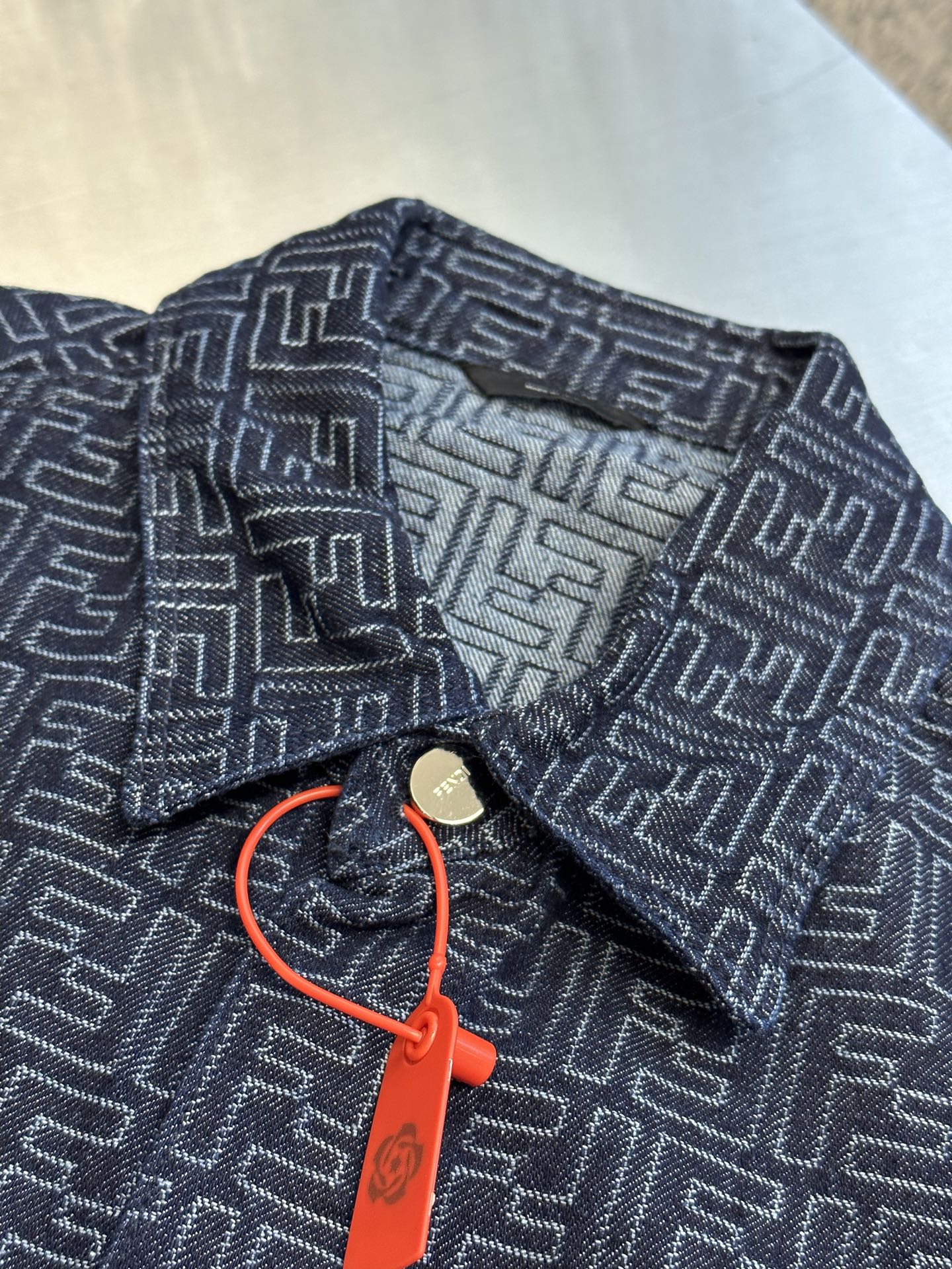 Fendi New Denim Jacket Size S-XL