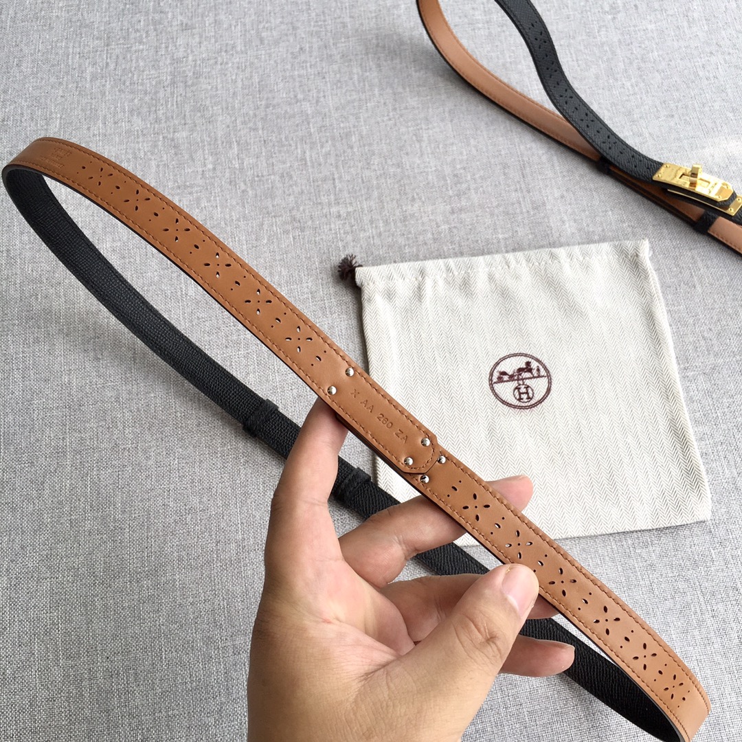 Hermes Kelly Women Belt Width 1.8cm