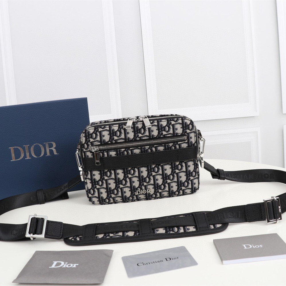 Dior Mens Shoulder Bags 22*15*5cm
