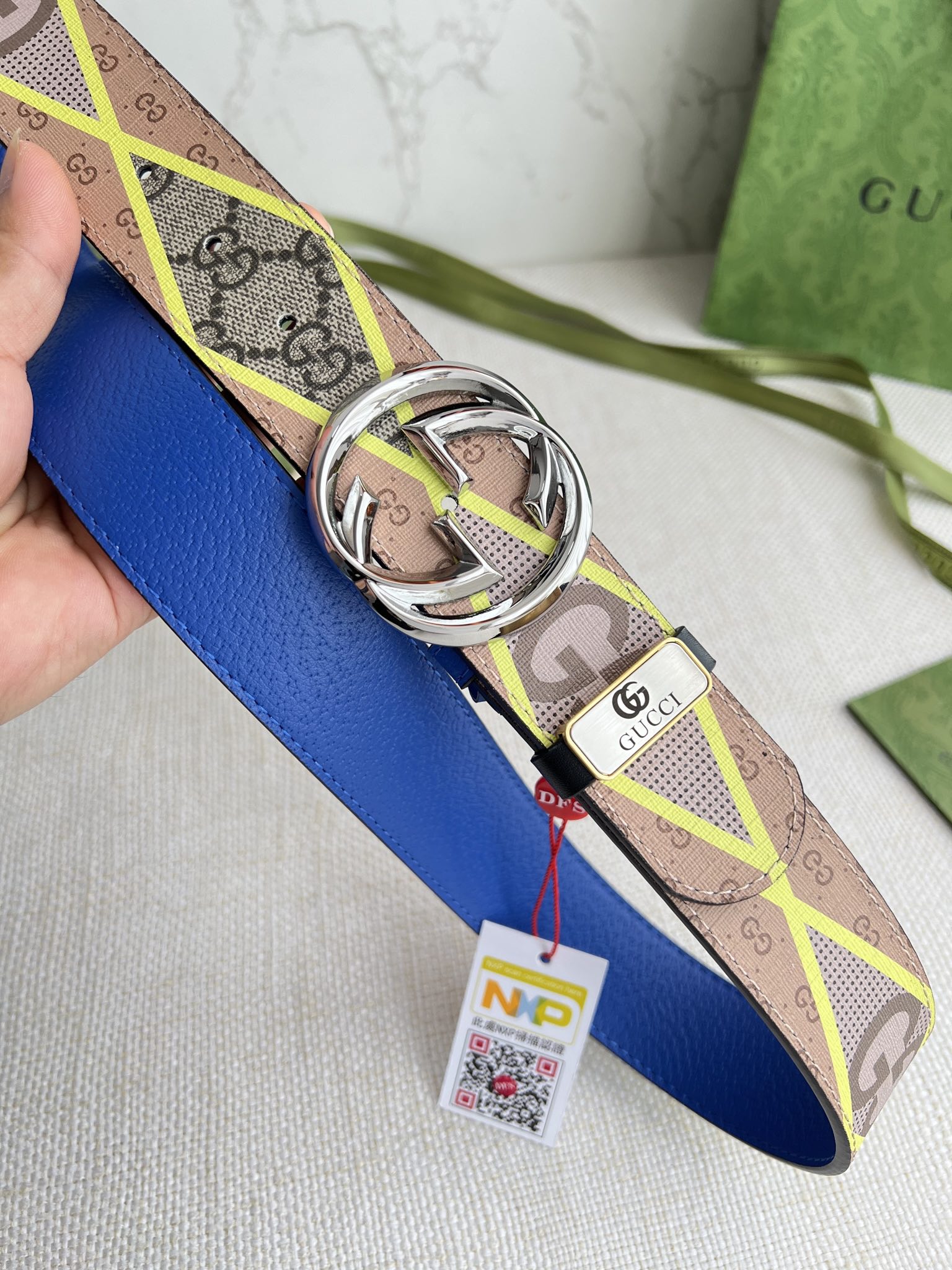Gucci Men Belt Width 3.8cm