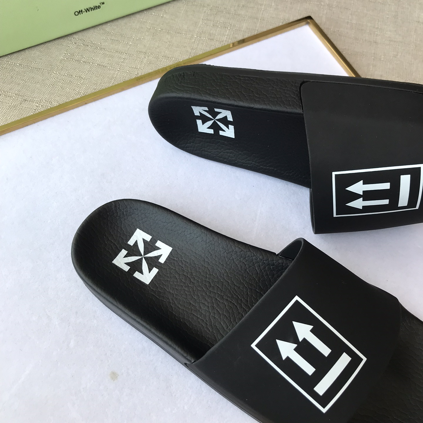 OFF White Mens Women Sandals Gr. 36-46