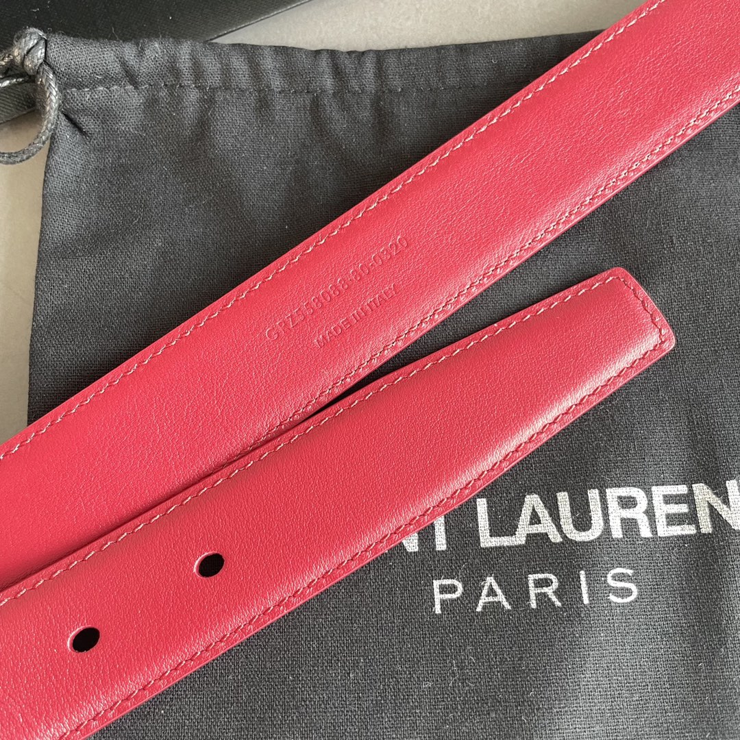 YSL Women Belt Width 3cm