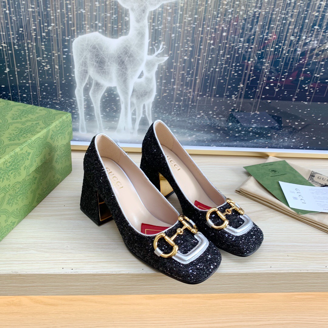 Gucci With Horsebit Pumps Size 35-41 5-Color