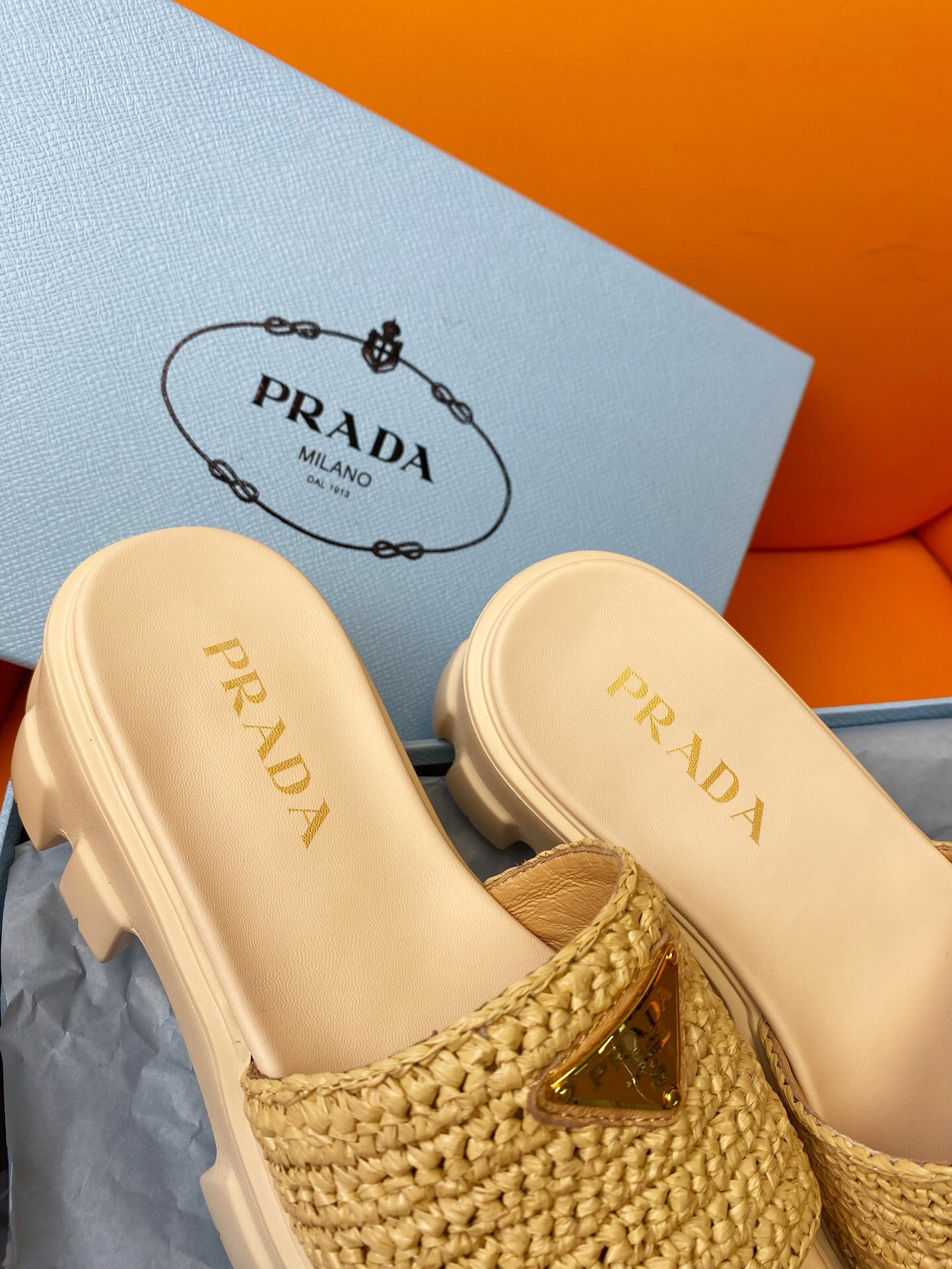 Prada 2024 New Monolith sandals Size 36-40