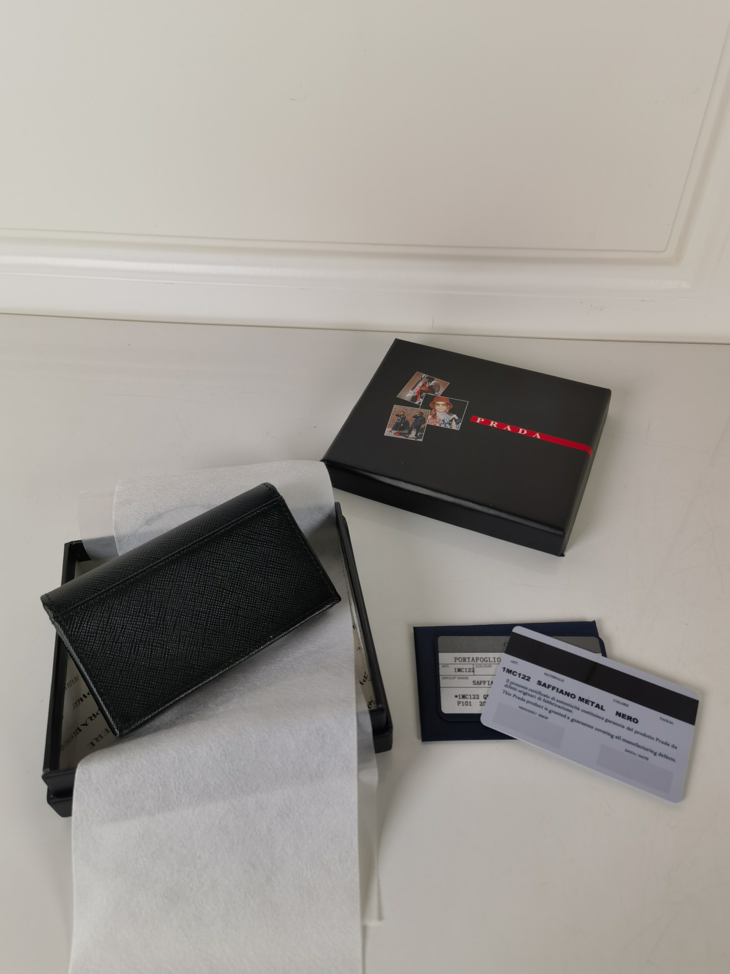Prada Card Holder Size 11*7*2cm