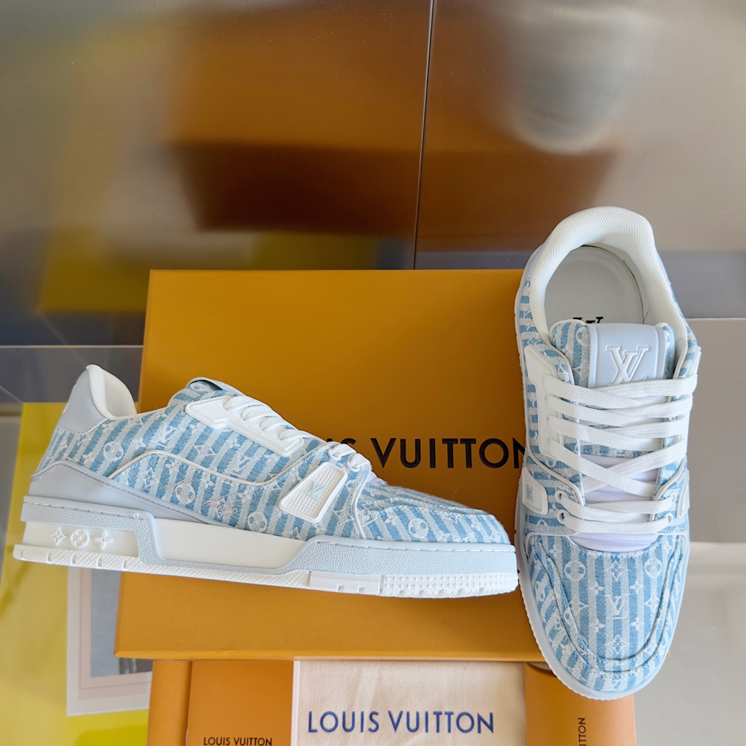 Louis Vuitton 2024New LV Trainer Sneaker Size 36-46