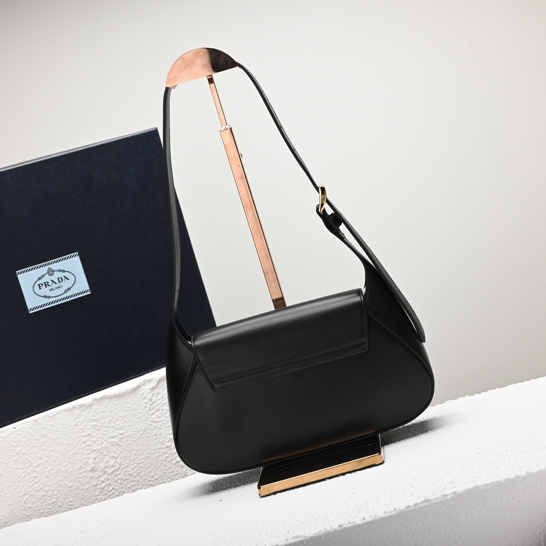 Prada 1BD358 Small Leather Shoulder Bags Size 25*15*5.5cm