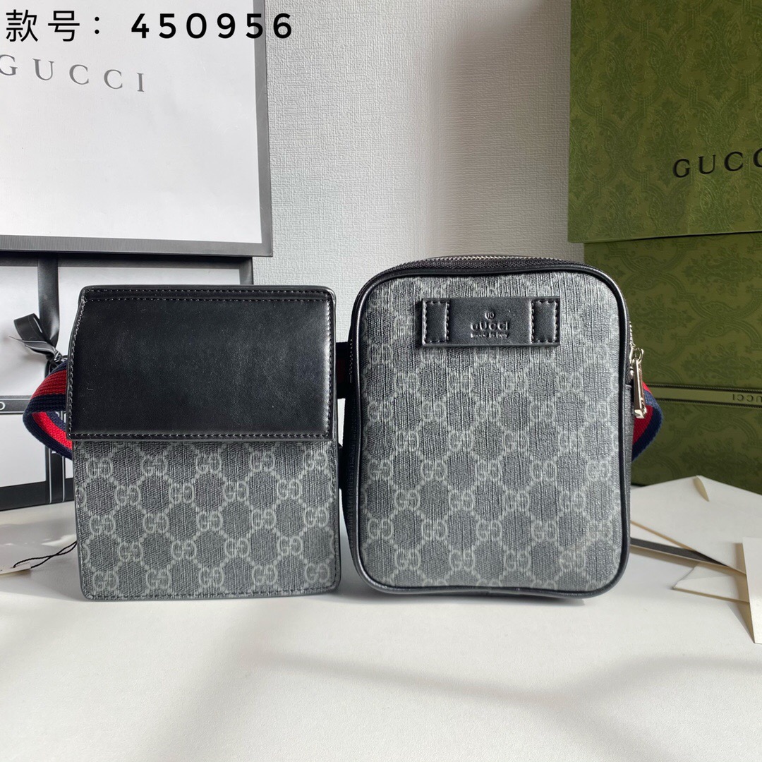 Gucci Men Shoulder Bags Size 24*14*5.5cm