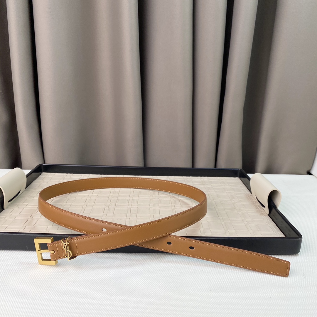 YSL Women Belt Width 2cm