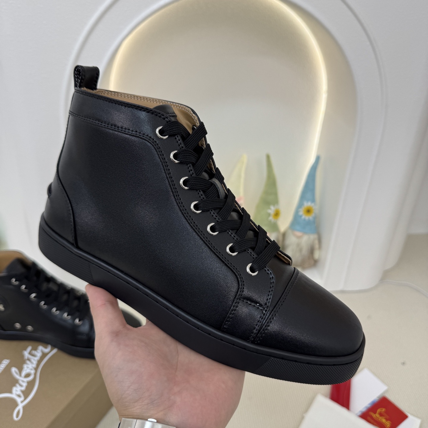 Christian Louboutin Louis High-Top Sneaker Size 36-46