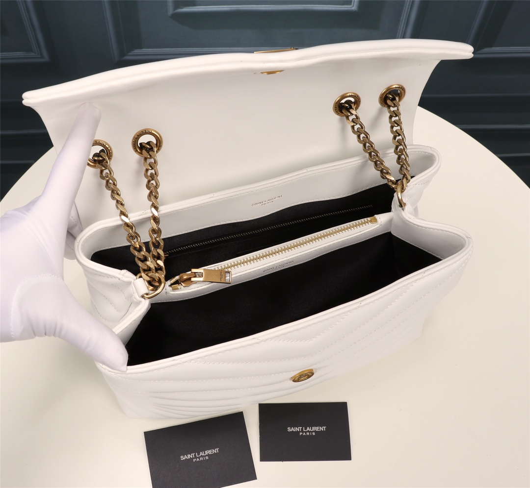 YSL Lou Lou Puffer Women Shoulder Bags 2-Size