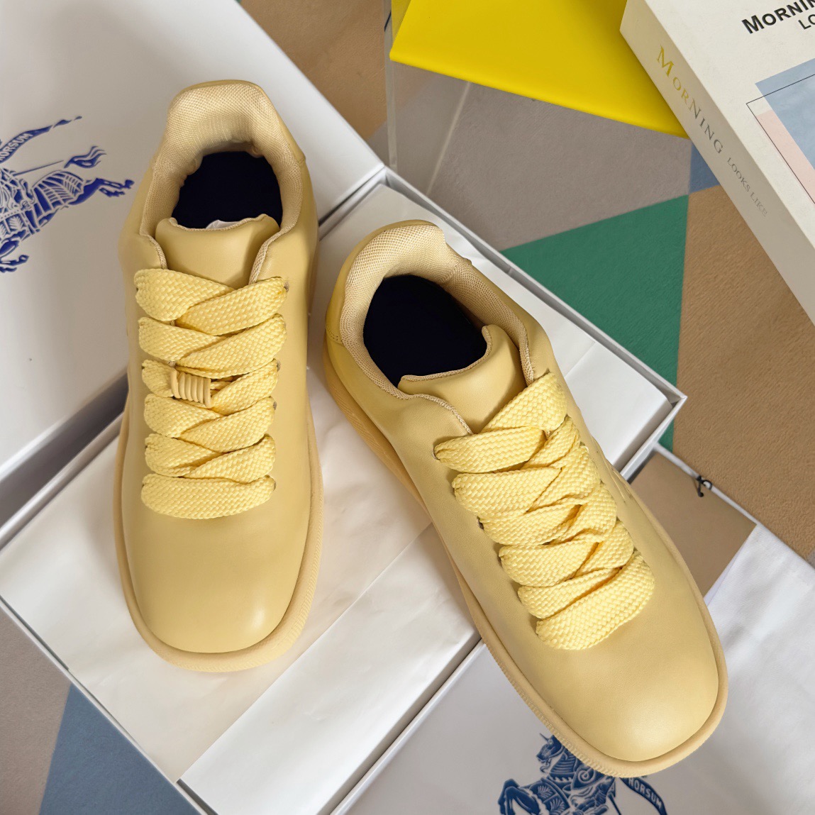 Burberry 2024 New Leather Box Sneaker Size 36-45