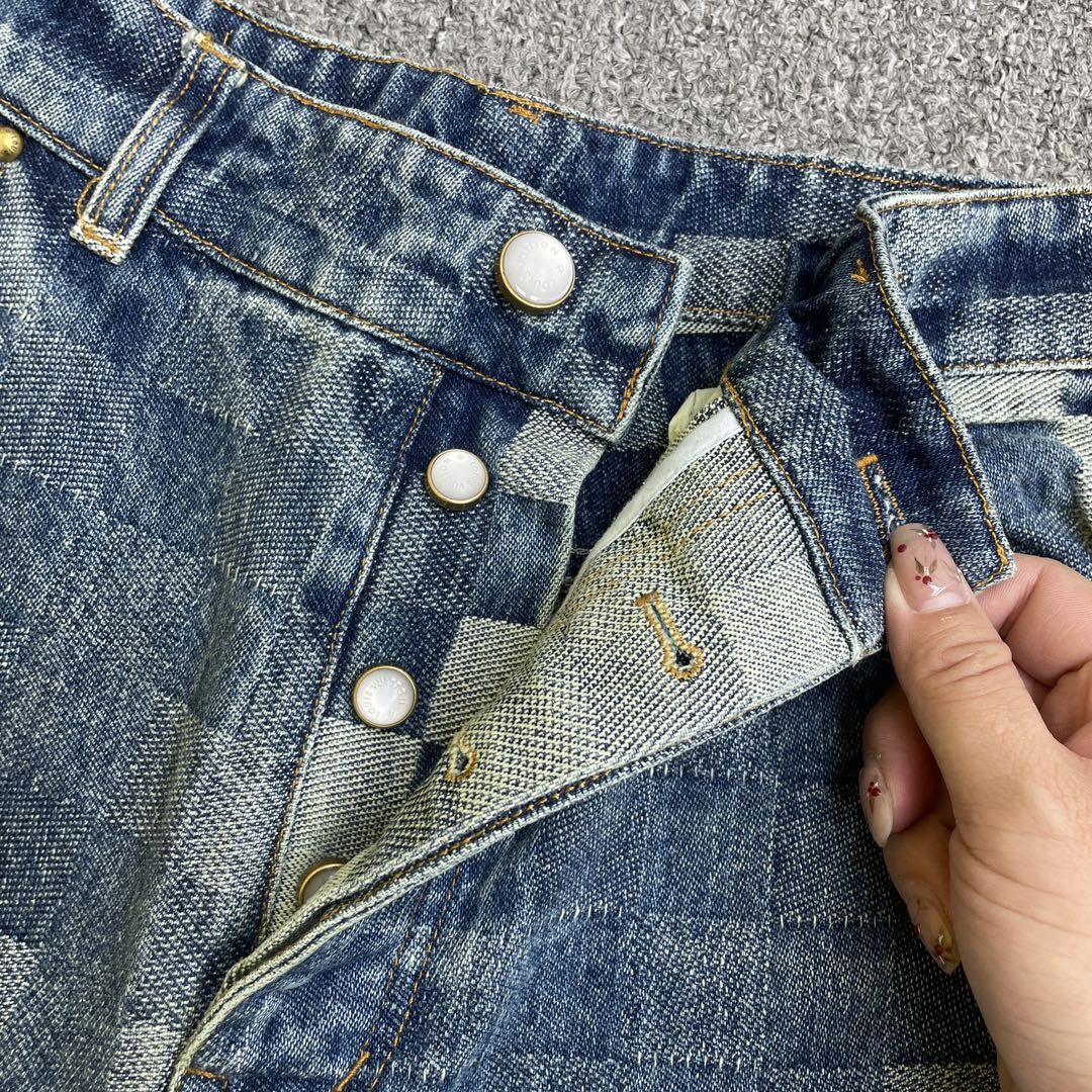 Louis Vuitton Unisex Jeans Size S-XL