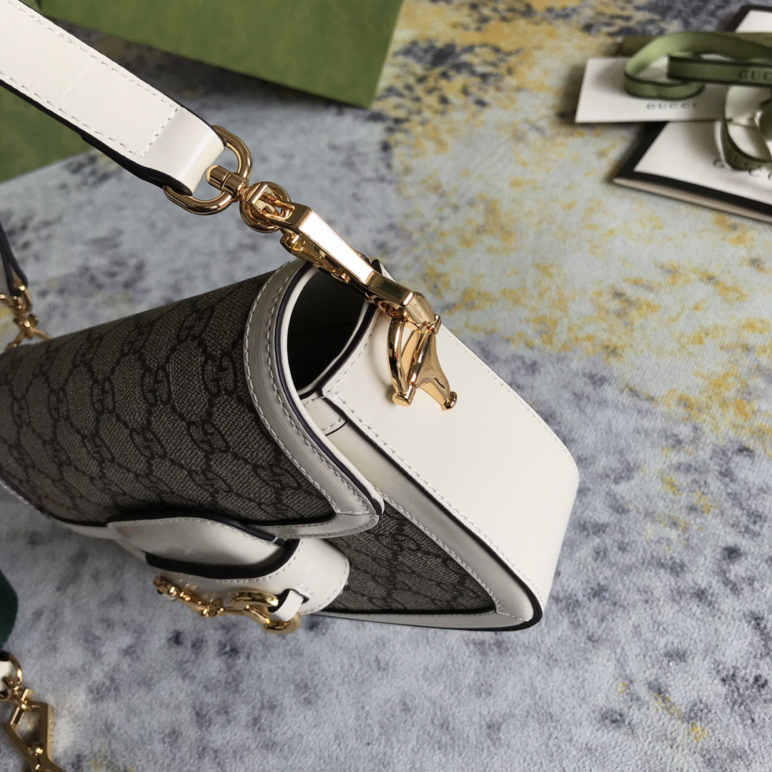 Gucci GG Horsebit 1955 Women Shoulder Bags Size 25*18*8cm
