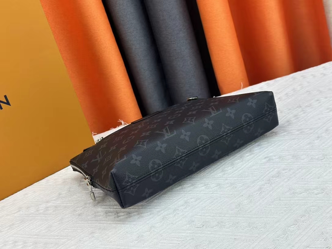 Louis Vuitton New Pouch Damier Graphite Clutch Bags Size 21*27*5cm