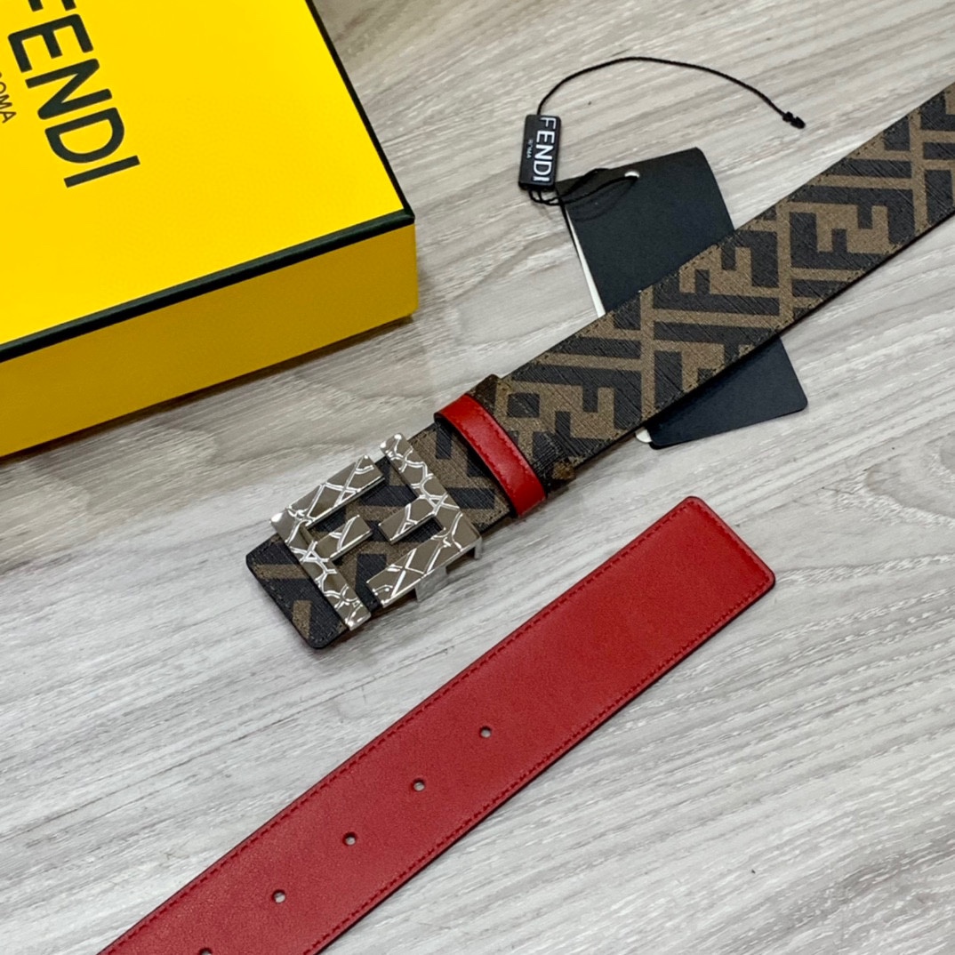 Fendi Men Belt Width 4cm