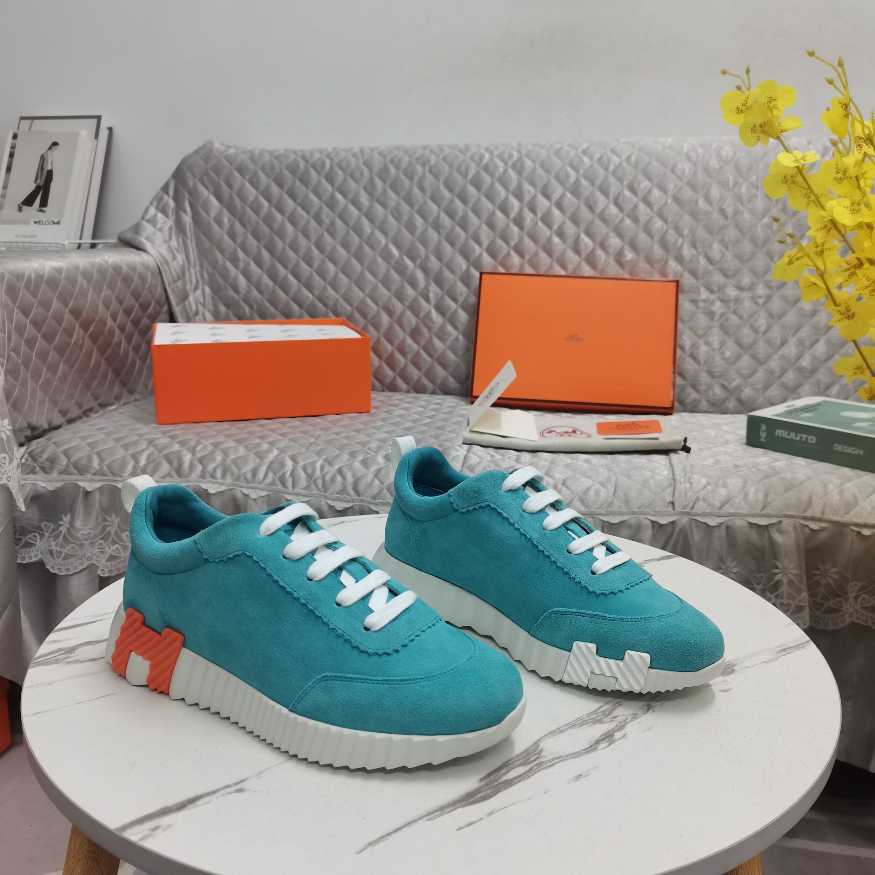 Hermes Bouncing Sneaker Size 36-45   5-Color