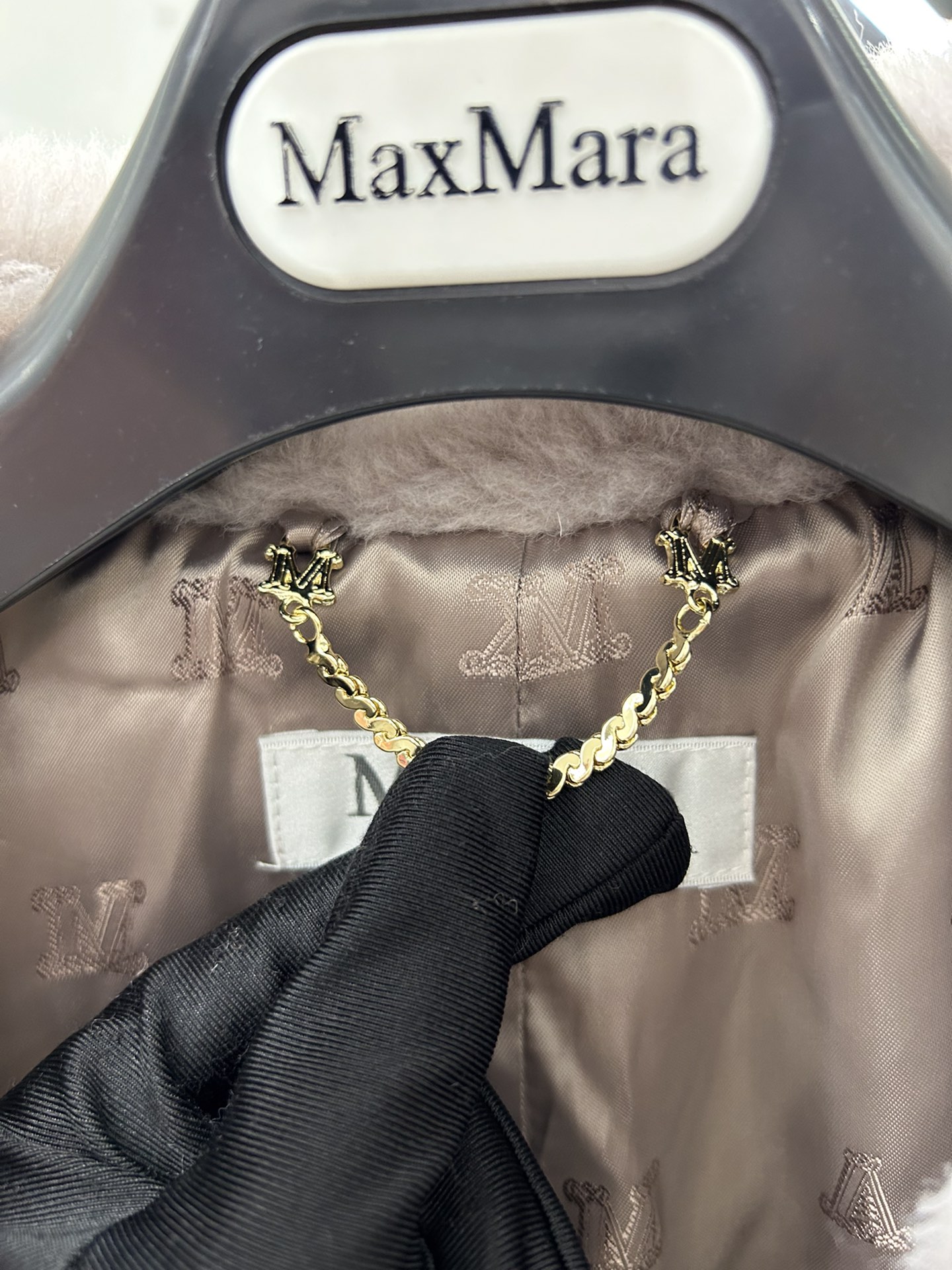 Max Mara Teddy Cape short style one size fits all