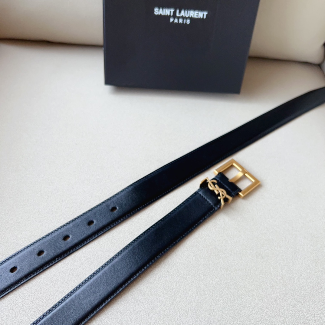 YSL Women Belt Width 3cm