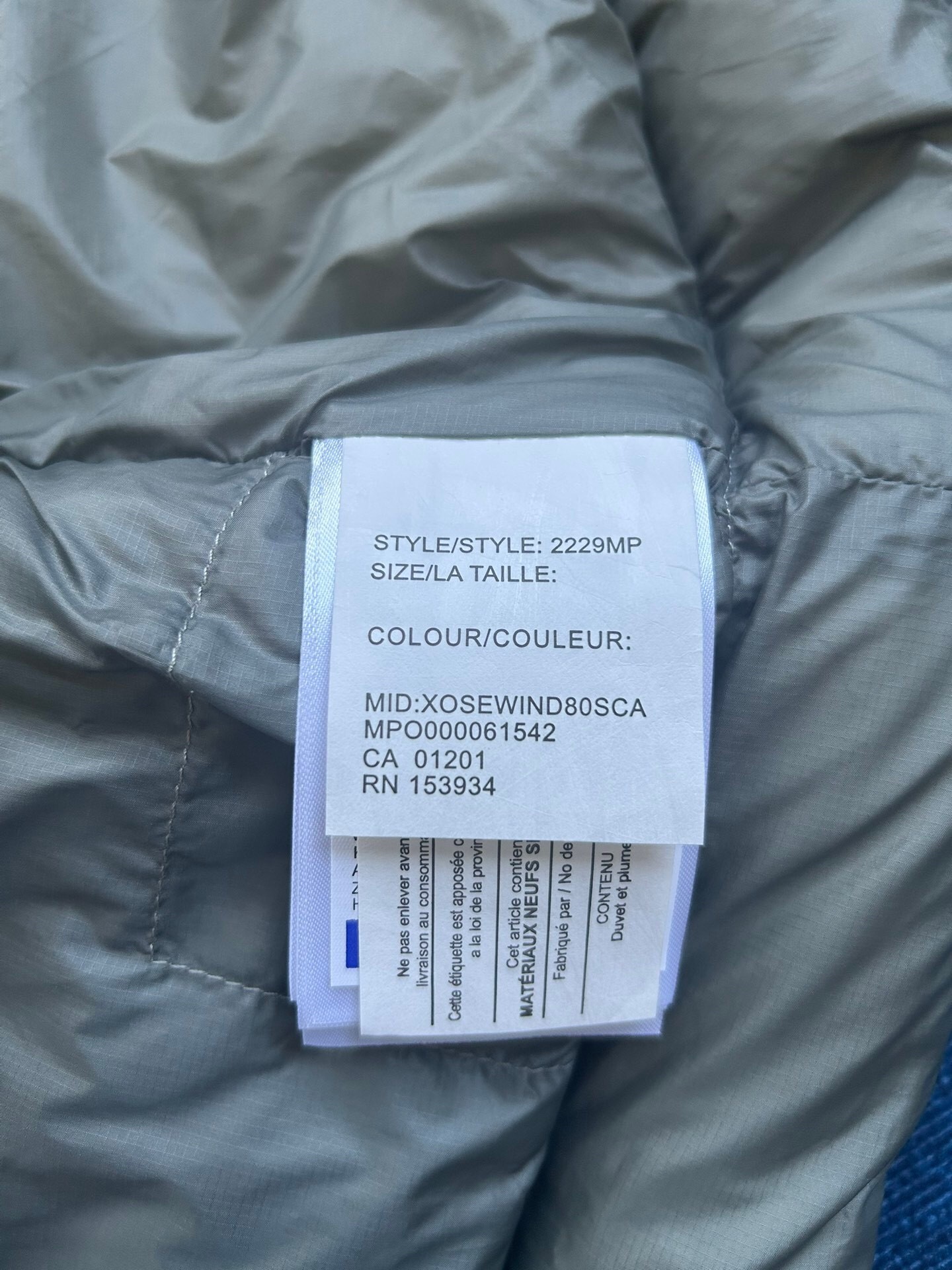 Canada Goose E2229 Crofton Vest-WD Men Winter Vest Size S-XXL