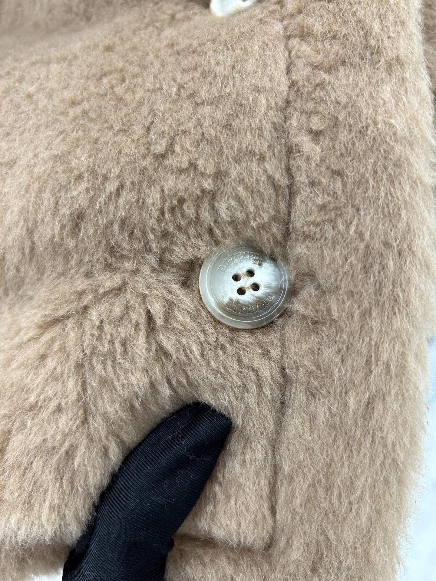 Max Mara Teddy Cape short style one size fits all