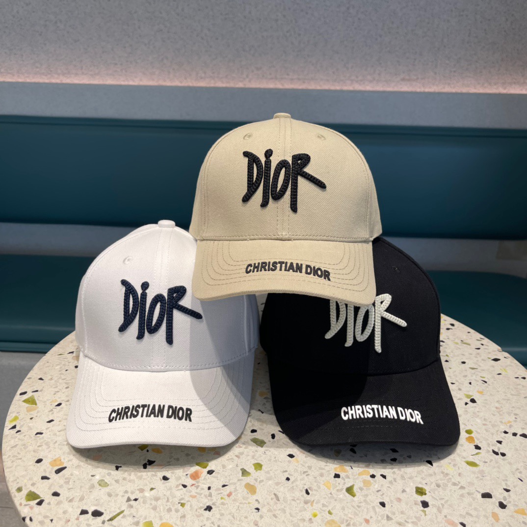 Dior Baseball Cap 3-Color