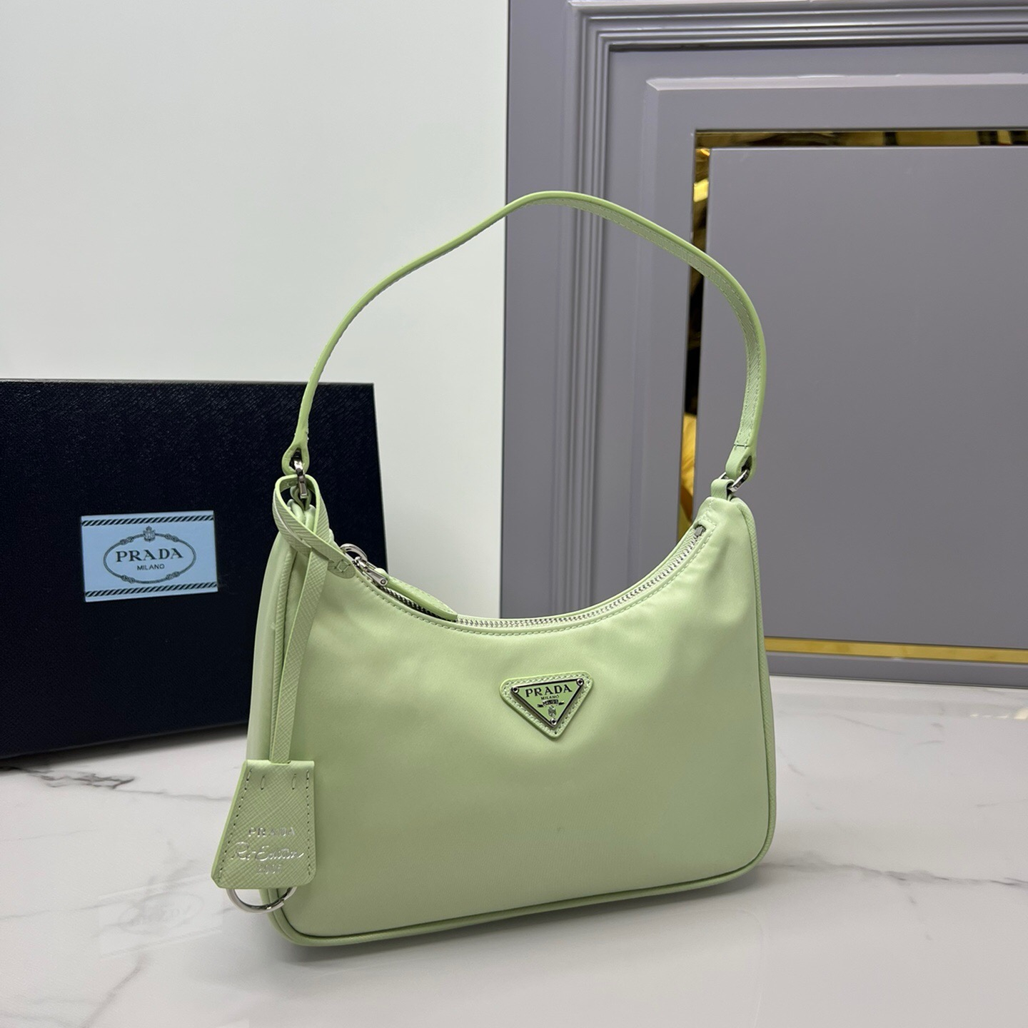 Prada 1NE204 Redition 2005 Women Bags 22*18*6.5cm