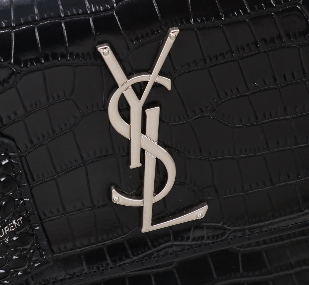 YSL Medium Sunset Women Shoulder Bags Size 25*18*5cm